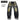 Jeans   Grigio Nero  zip sfumato beige mod Dsq  1024