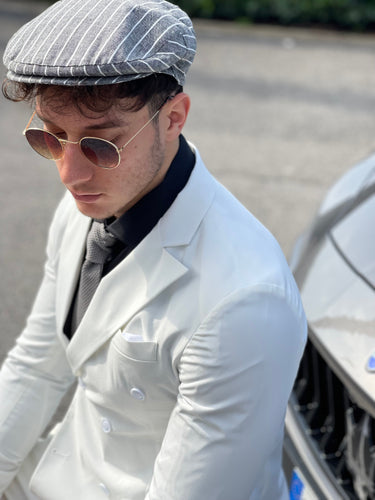 Abito doppio petto sartoriale bianco art maserati Q1-2.jpeg