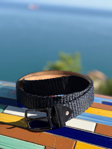 Cintura uomo in rafia blu notte-0.jpeg