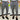 Pantalone sartoriale vita alta due bottoni vari colori