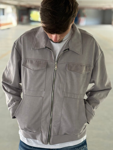 Giubbino Jacket grigio mod zar*-0.jpeg