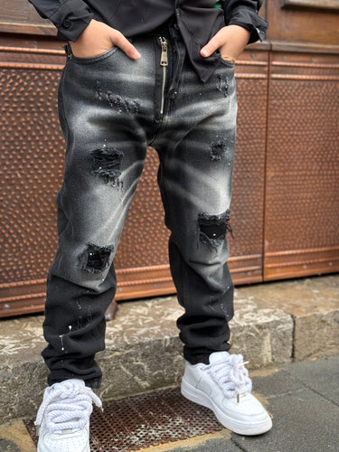 Jeans bambino nero mod dsq 326-0.jpeg