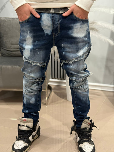 Jeans biker BLU SFUMATO ART dav1008-0.jpeg