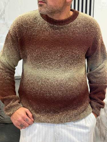 Maglione marrone sfumato verde art jolly-0.jpeg