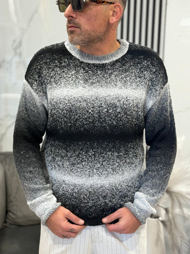 Maglione nero sfumato bianco art jolly-0.jpeg
