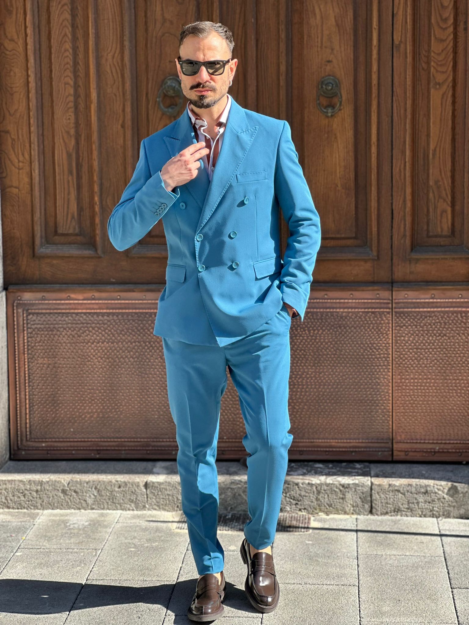 Abito Sartoriale Accessori Abito Uomo Abito Classico Uomo Blu In