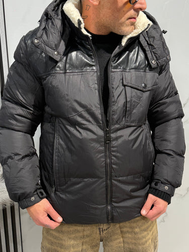 giubbino bomber nero collo interno pelliccia mod zar-0.jpeg