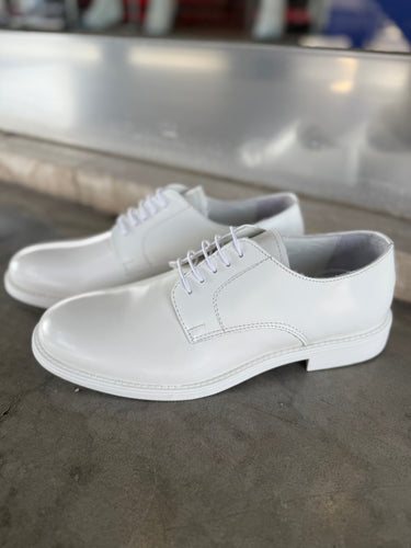 mocassino bianco total whiate lucido con lacci art fj-0.jpeg
