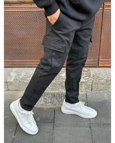 pantalone cargo nero tasconi laterali q1-0.jpeg