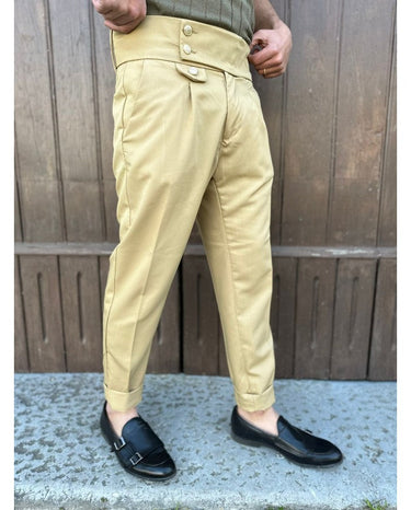 pantalone sartoriale BEIGE chiaro vita alta bottoni oro-0.jpeg