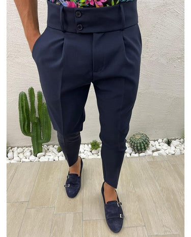 pantalone vita alta sartoriale due bottoni blu-0.jpeg