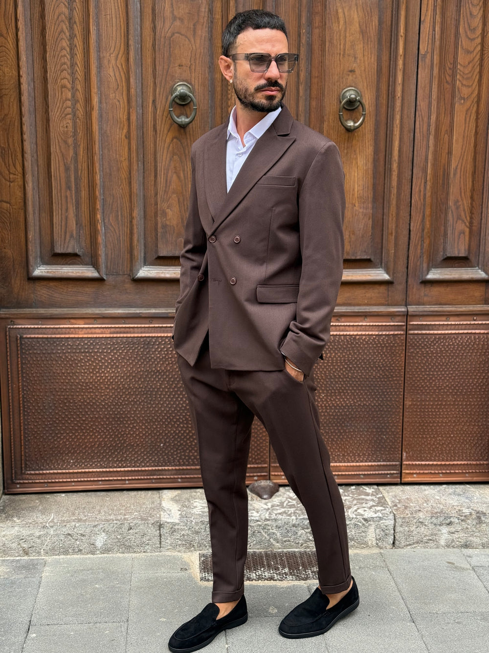 ABITO DOPPIO PETTO  MADE IN ITALY ART FIRENZE VARI COLORI