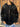 Giubbotto  pelliccia  uomo nero double face
