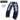 Jeans  blu  bagnato zip mod Dsq  2037