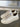 Sneakers  beige panna canvas pelle Made in Italy