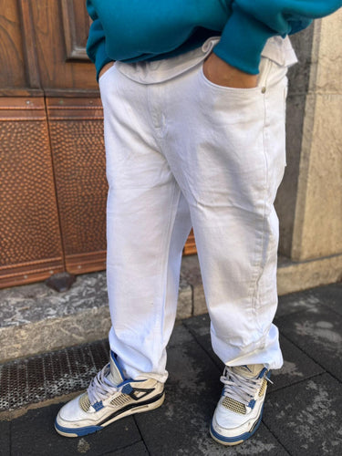 Jeans   Baggy bianco a17