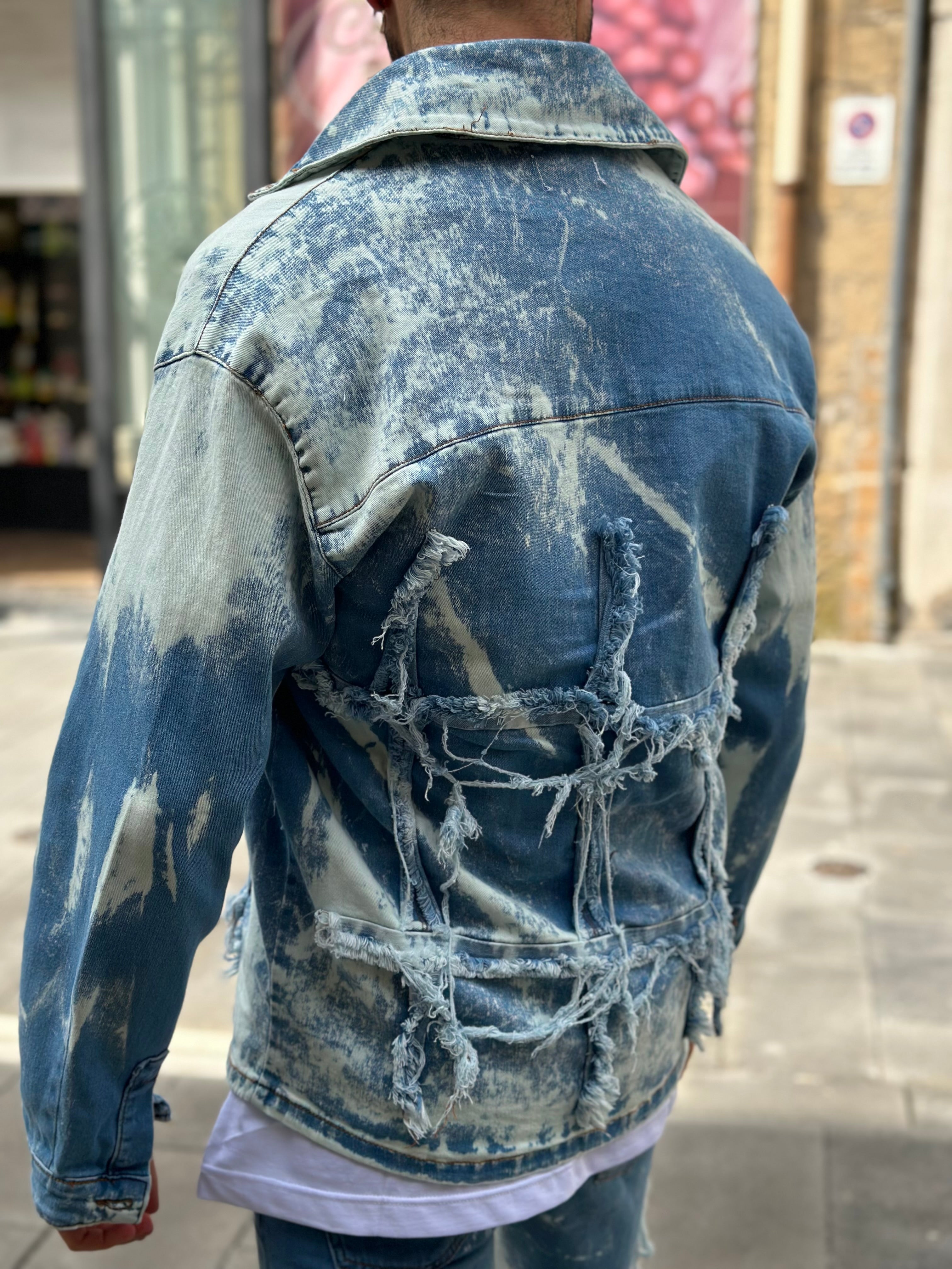 Completo streetwear jeans con jacket q1