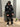 Tuta  completo fiori Brillantinata nero  DIAMOND mod DT
