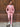 Abito  doppio petto  rosa  fiammato art must sartoria italiana