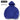 Felpa con capuccio  blu royal  boxy fit  made in italy