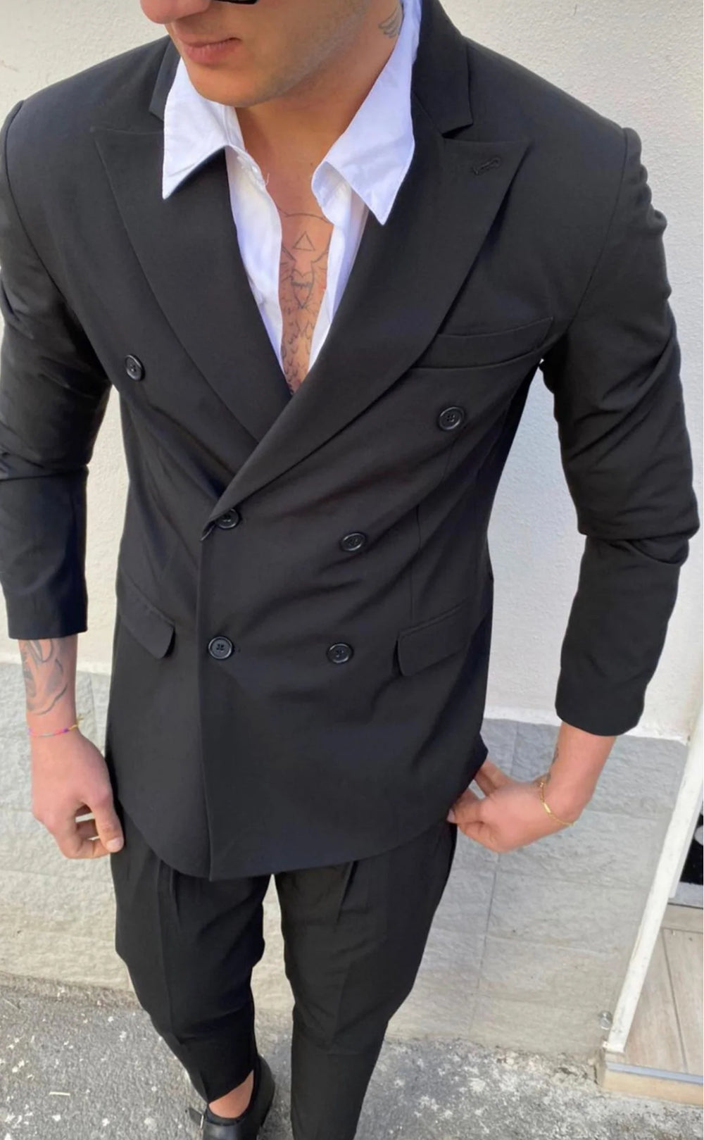 ABITO DOPPIO PETTO  MADE IN ITALY ART FIRENZE VARI COLORI