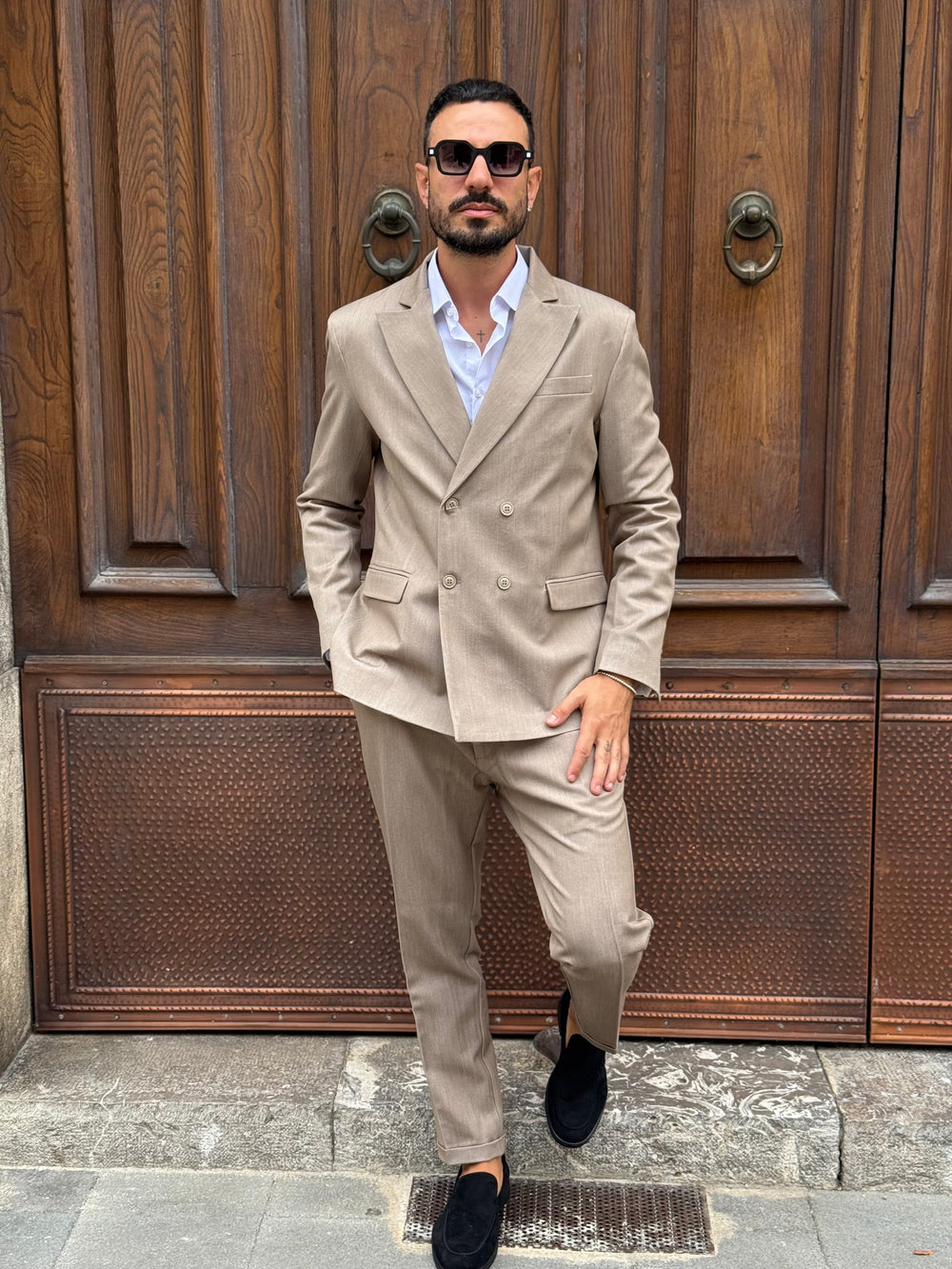 ABITO DOPPIO PETTO  MADE IN ITALY ART FIRENZE VARI COLORI