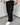Jeans   Flare  nero  zip laterale