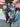 Jeans   Nero   Toppa blu sfumato mod Dsq  961