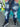 Jeans   Blu   zip sfumato mod Dsq  2033