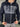 Felpa  nera SAINT boxy fit  made in italy