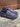Mocassino college uomo camoscio blu patta liscia  art eco