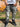 Jeans grigio zip sabbiato  sfumato mod Dsq 027