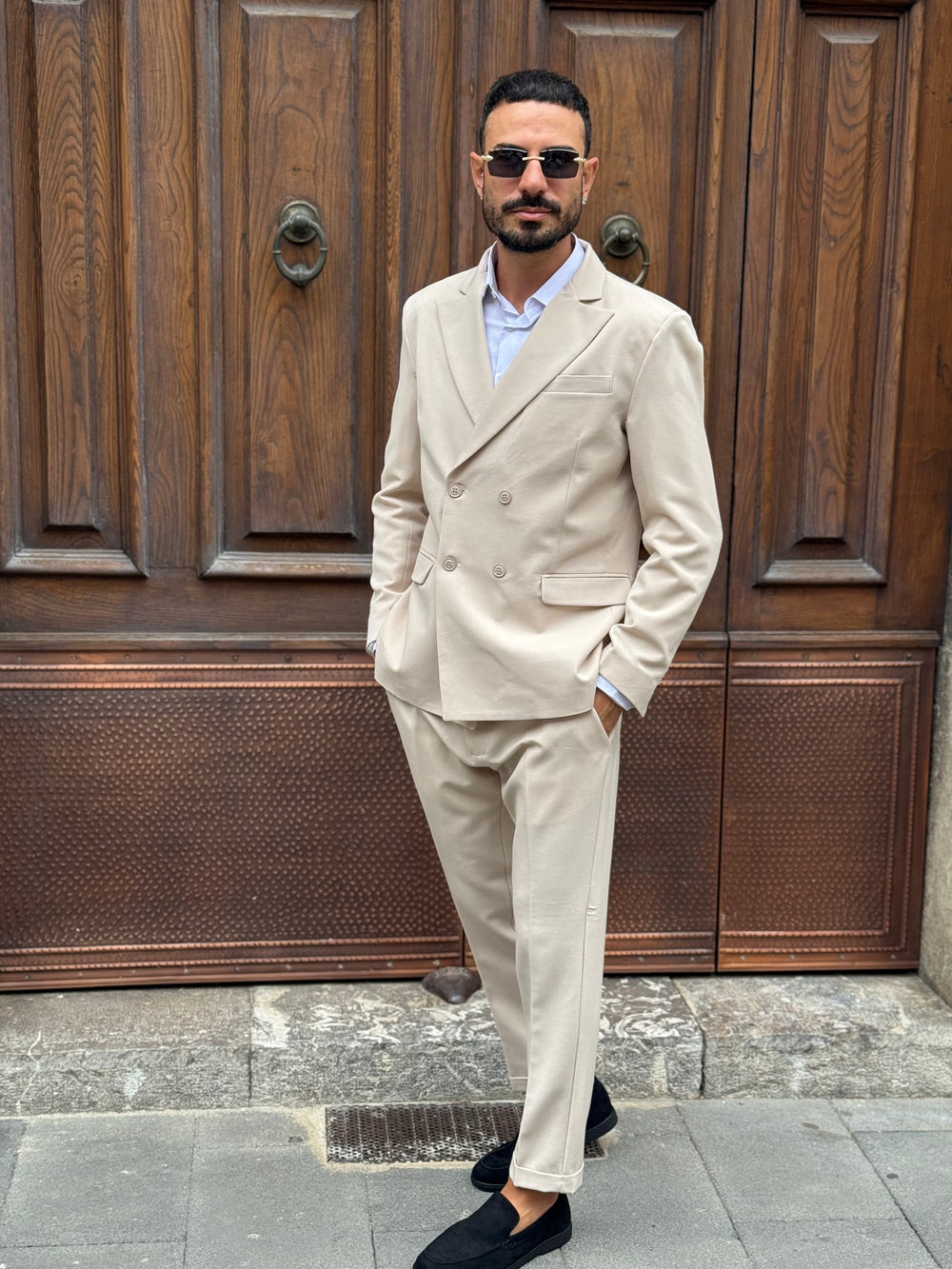 ABITO DOPPIO PETTO  MADE IN ITALY ART FIRENZE VARI COLORI