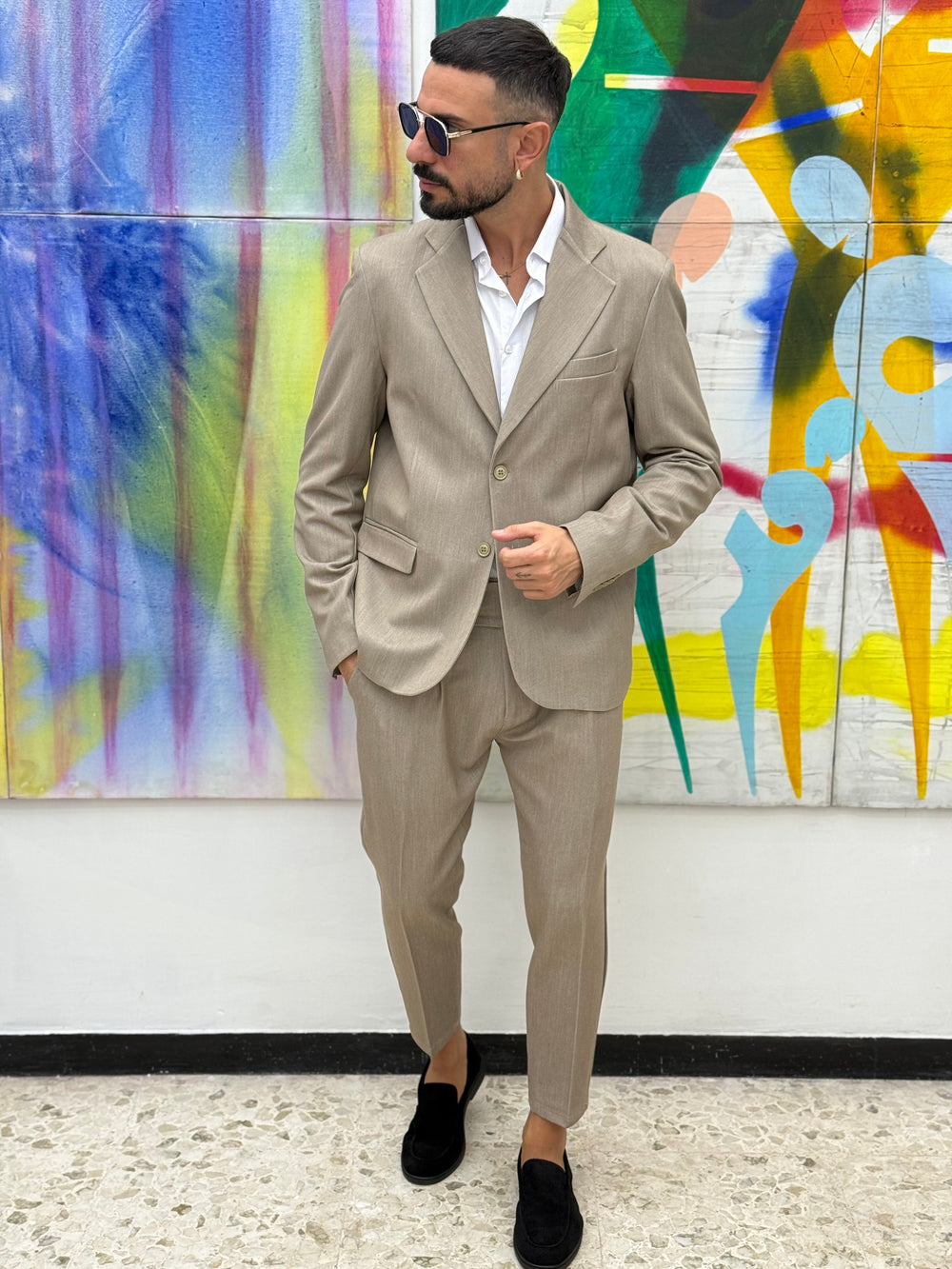 ABITO CON VITA MONOPETTO MADE IN ITALY ART FIRENZE VARI COLORI