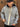 Felpa  zip grigiaSCUBA boxy  fit  made in italy