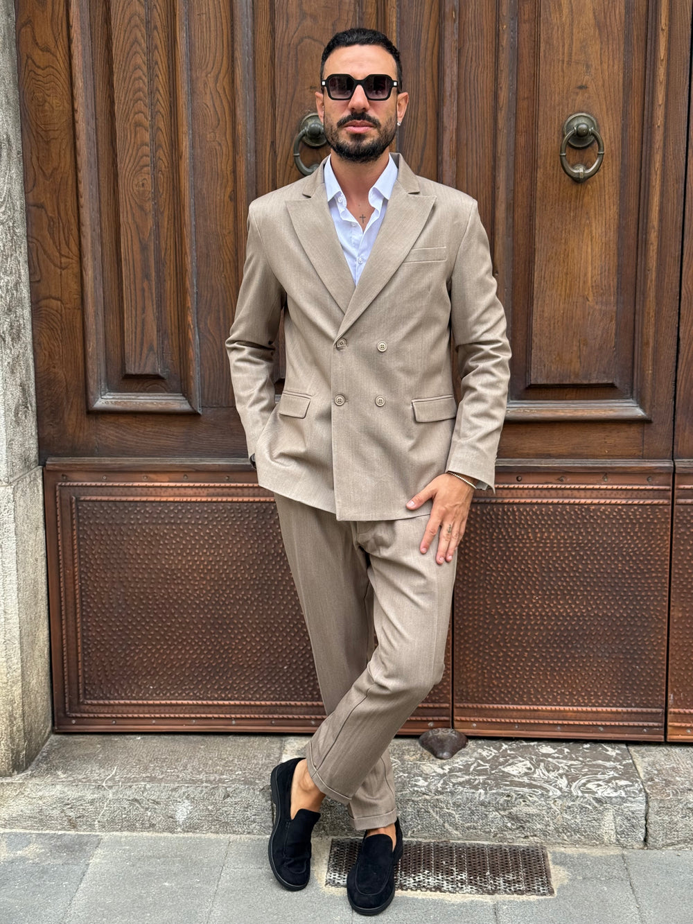 ABITO DOPPIO PETTO  MADE IN ITALY ART FIRENZE VARI COLORI