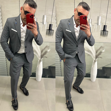 Abito monopetto  vari colori sartoria italiana cotone  art toronto must