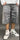 Bermuda jeans corto grigio BRILLANTINATO 10329