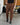 Pantalone sartoriale marrone  fondo largo con cintura tessuto  q1