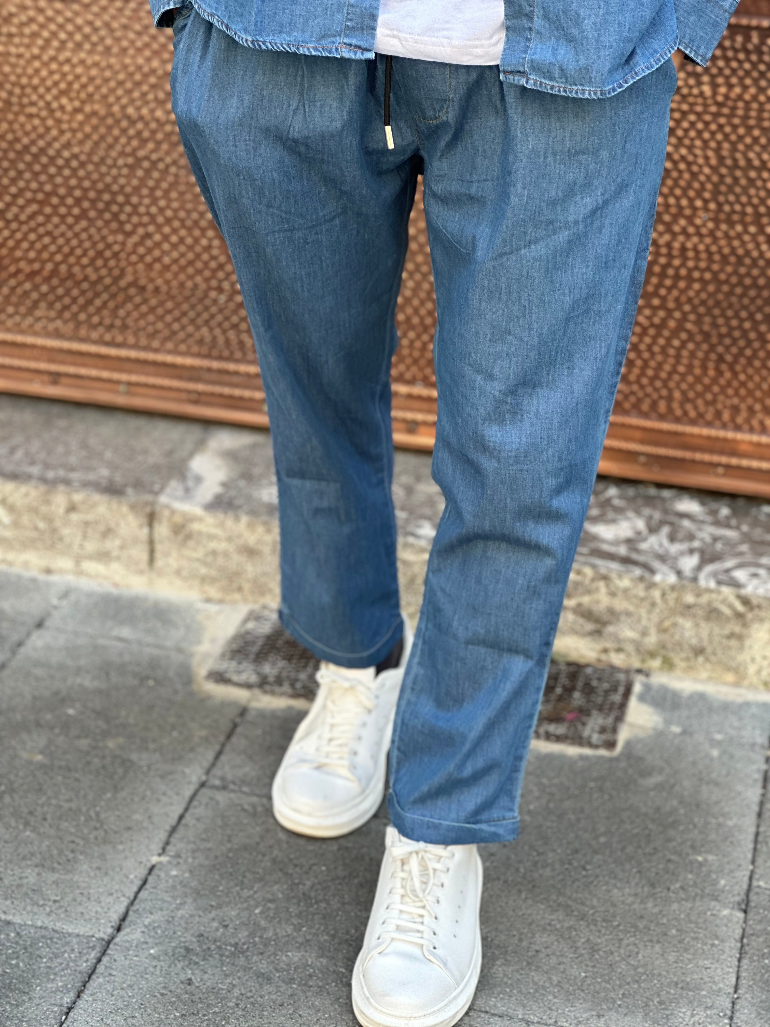 Completo sartoriale effetto  jeans fj