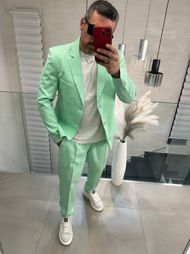 Abito Monopetto  verde acqua Tiffany   q1-0.jpeg
