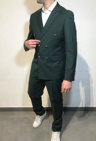 Abito doppio petto sartoriale vari colori con bottoni argento art zls10016.-4.jpeg