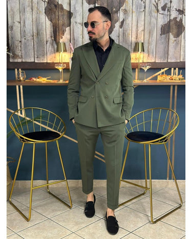 Abito sartoriale doppio petto verde  militare  art ornoir q1-0.jpeg