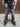 Jeans bambino bikers nero sfumato grigio  chiaro art 1006