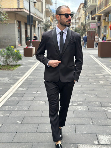 abito smoking nero  art Italia