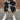Bermuda jeans corto  Ripped nero sfumato bianco-0.jpeg