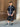 Coordinato completo nero sfranciato  Con bermuda   streetwear