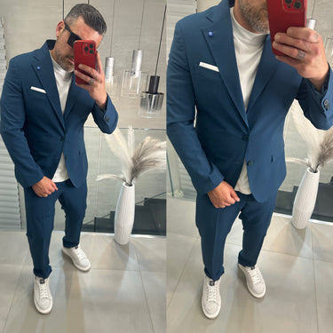 Abito monopetto  vari colori sartoria italiana cotone  art toronto must
