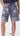 Bermuda jeans corto    sfumato grigio modello dsq