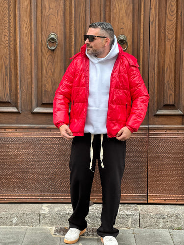 giubbino  bomber rosso puf